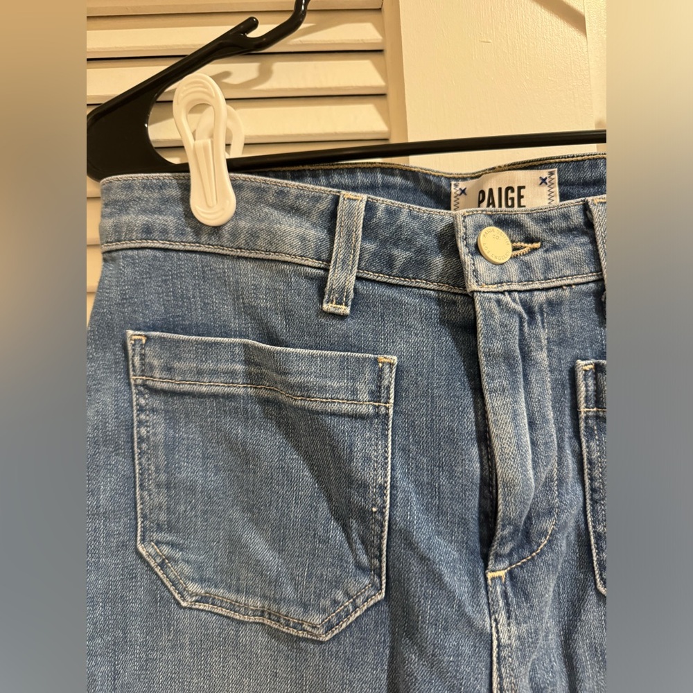 PAIGE wide leg pocket jeans “Nellie”